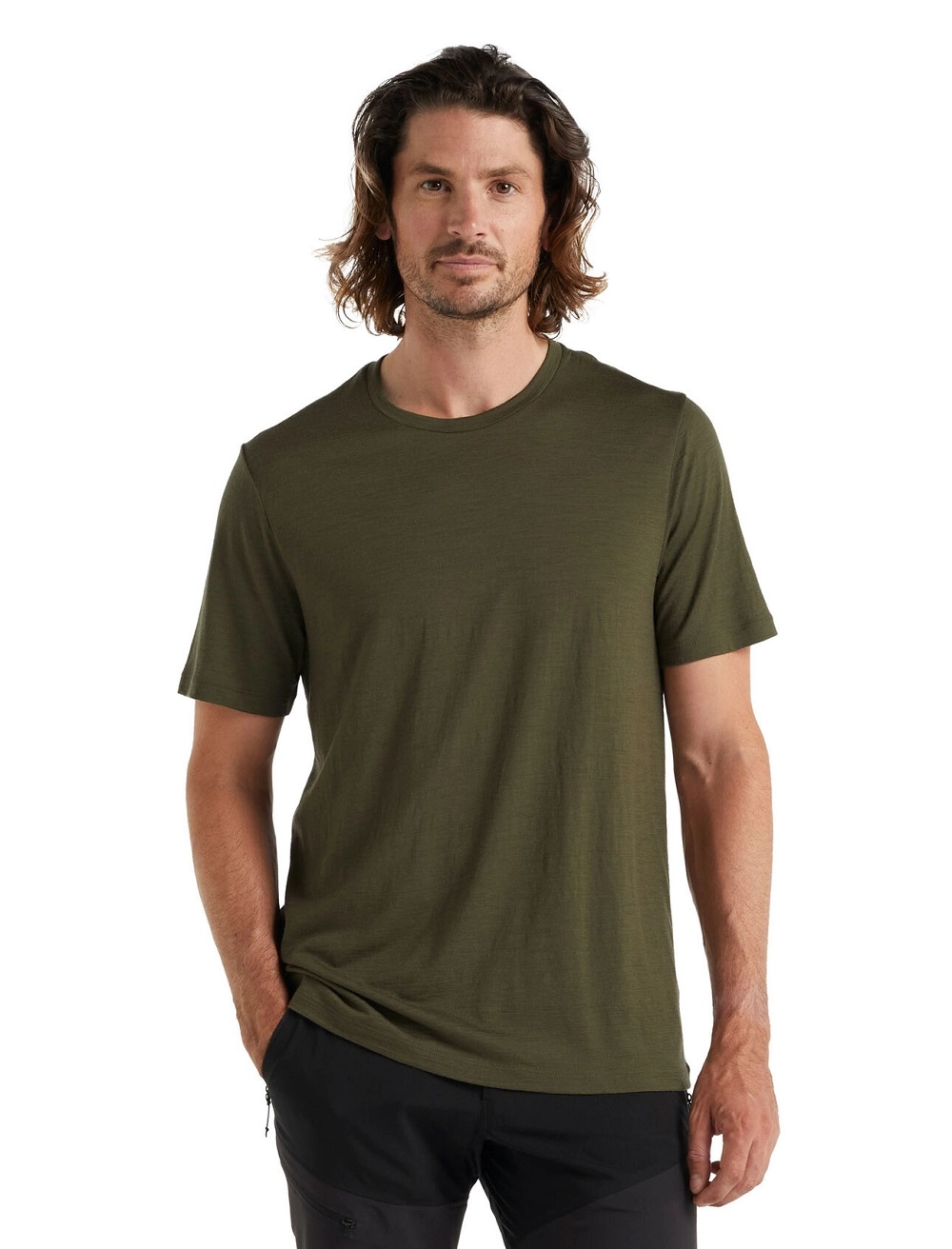 T-Shirt Icebreaker Men Tech Lite II SS Tee Loden 4 T-Shirt Icebreaker Men Tech Lite II SS Tee Loden - Afbeelding 2