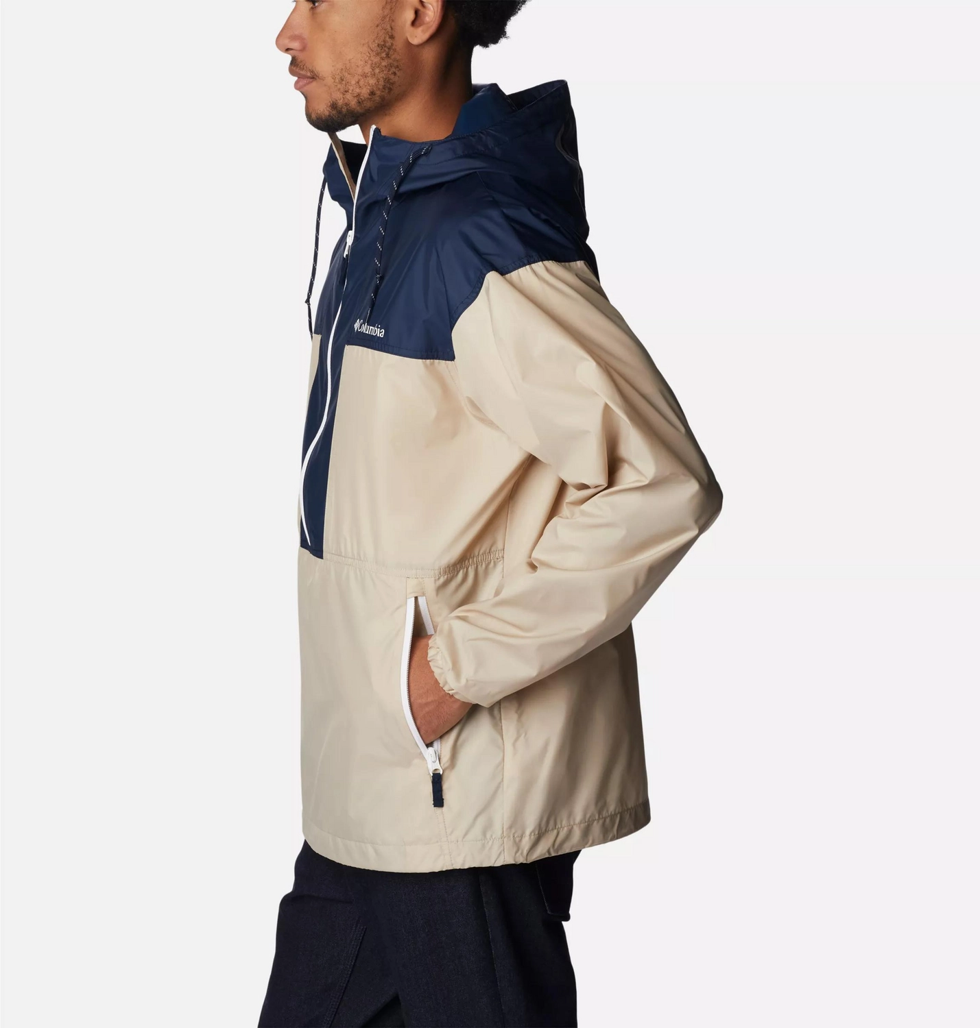 Jas Columbia Men Flash Challenger Anorak Ancient Fossil 4 Jas Columbia Men Flash Challenger Anorak Ancient Fossil - Afbeelding 2