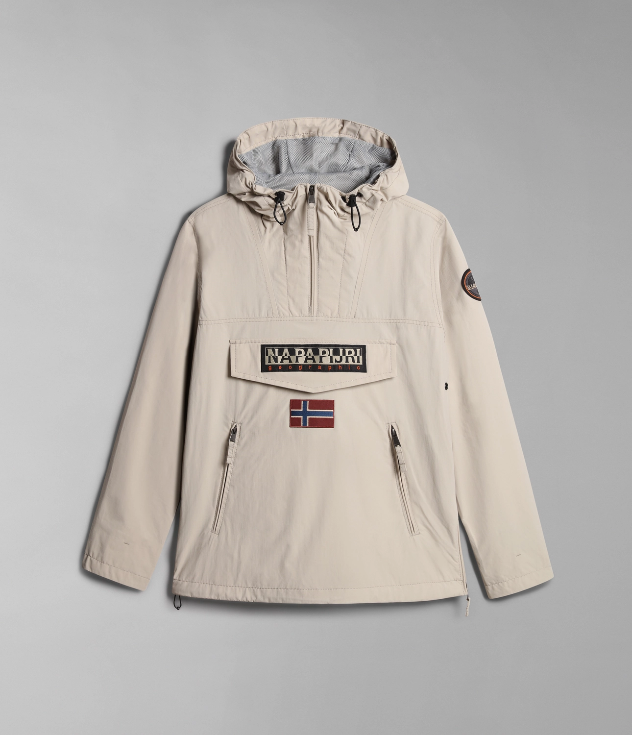 Jas Napapijri Men Rainforest Summer Pocket 3 Humus Beige 5 Jas Napapijri Men Rainforest Summer Pocket 3 Humus Beige - Afbeelding 3