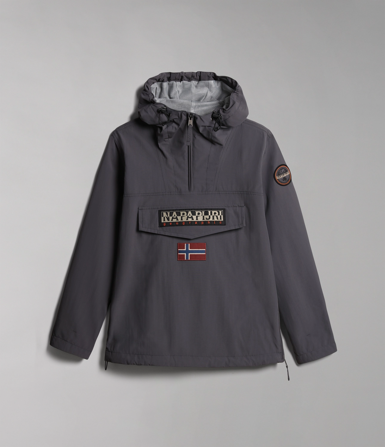 Jas Napapijri Men Rainforest Summer 3 Dark Grey Solid 4 Jas Napapijri Men Rainforest Summer 3 Dark Grey Solid - Afbeelding 2