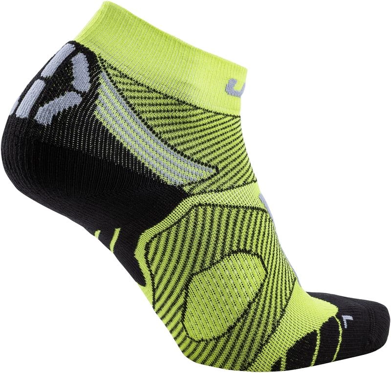 Sokken Uyn Men Run Marathon Zero Green Lime Black 4 Sokken Uyn Men Run Marathon Zero Green Lime Black - Afbeelding 2
