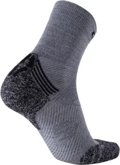 Sokken Uyn Men Winter Pro Run Grey Black -ontdek een breed assortiment van outdoor kleding 2 s100078 g174 back