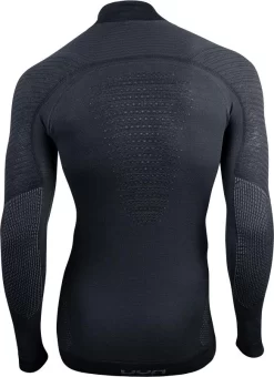 Ondershirt Uyn Men Fusyon L/S Turtleneck Black Anthracite Anthracite -ontdek een breed assortiment van outdoor kleding 2 u100076 b017 back