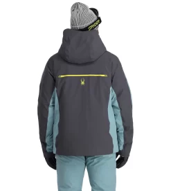 Ski Jas Spyder Men Orbiter Ebony Tundra -ontdek een breed assortiment van outdoor kleding 221024 039 2 master M
