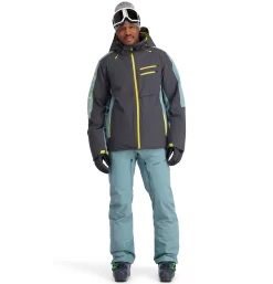Ski Jas Spyder Men Orbiter Ebony Tundra -ontdek een breed assortiment van outdoor kleding 221024 039 3 master M