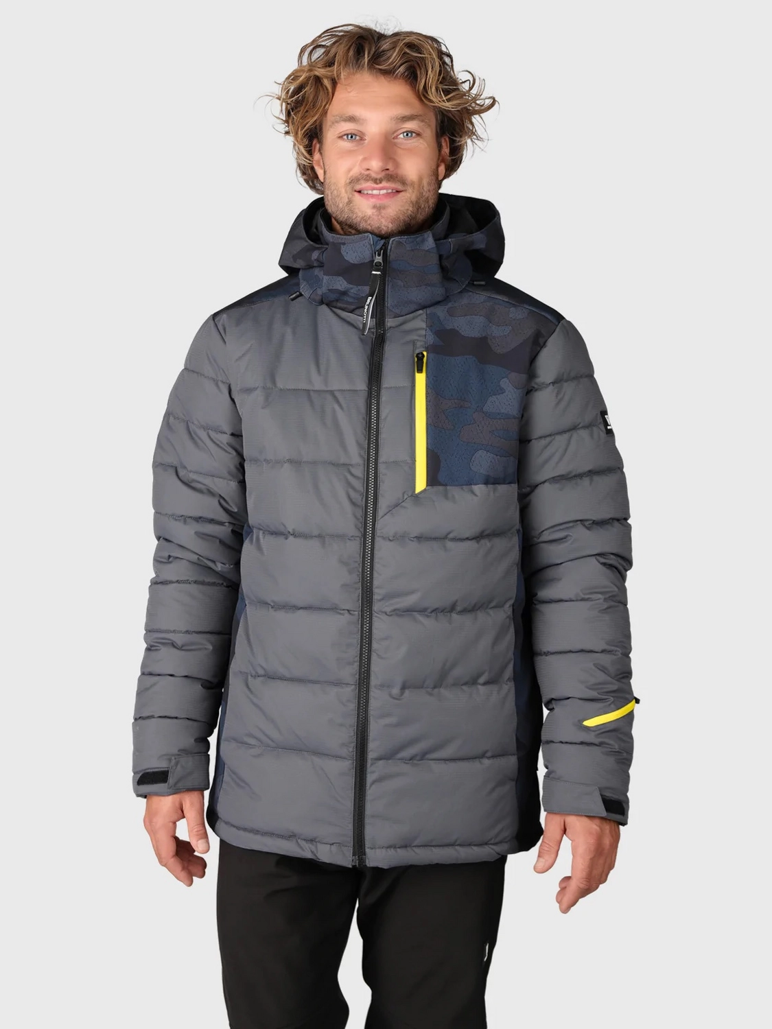 Ski Jas Brunotti Men Trymail Snowjacket Titanium 7 Ski Jas Brunotti Men Trymail Snowjacket Titanium - Afbeelding 5