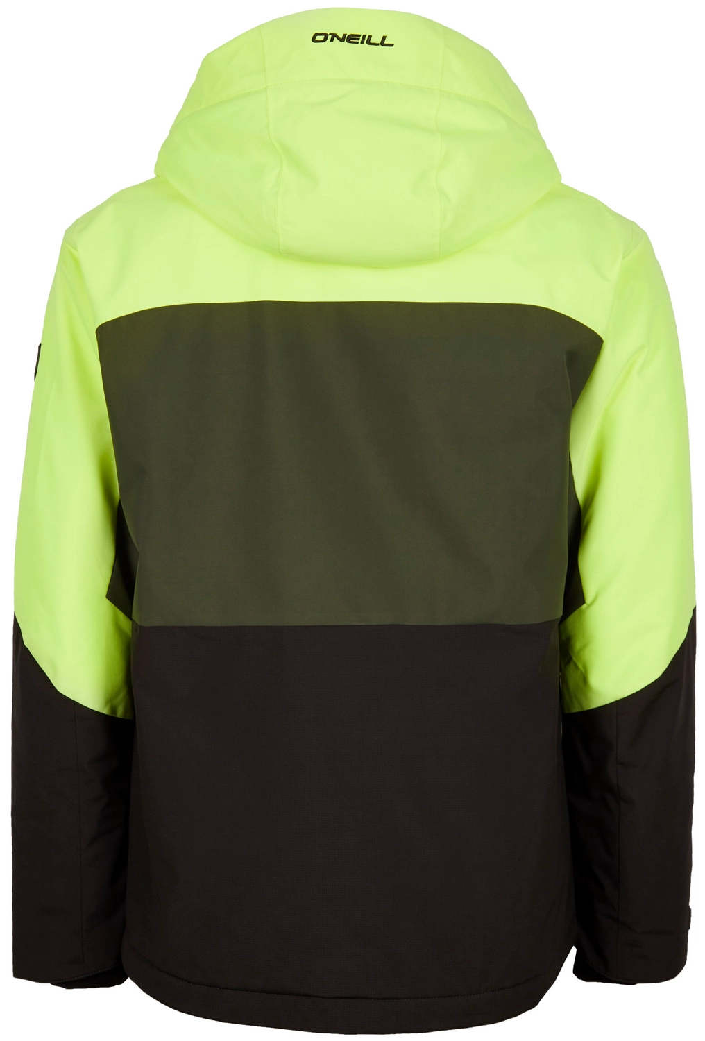 ONeill Ski Jas O'Neill Men Carbon Jacket Pyranine Yellow Colour Block 4 ONeill Ski Jas O'Neill Men Carbon Jacket Pyranine Yellow Colour Block - Afbeelding 2