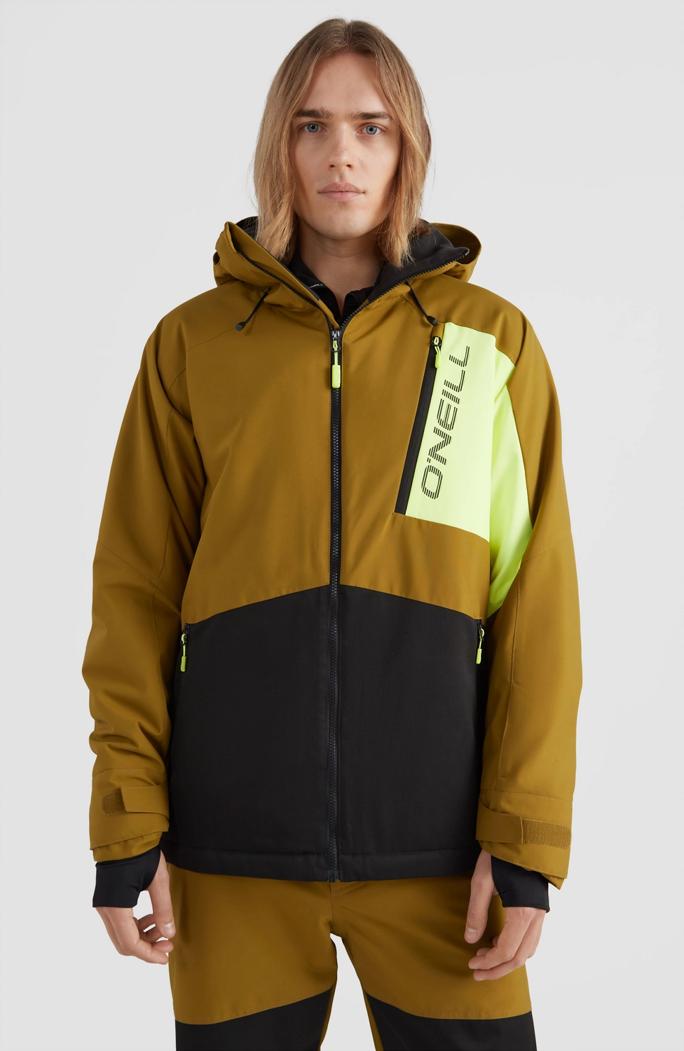 ONeill Ski Jas O'Neill Men Jigsaw Jacket Plantation Colour Block 5 ONeill Ski Jas O'Neill Men Jigsaw Jacket Plantation Colour Block - Afbeelding 3