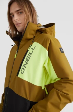 ONeill Ski Jas O'Neill Men Jigsaw Jacket Plantation Colour Block 12 ONeill Ski Jas O'Neill Men Jigsaw Jacket Plantation Colour Block -ontdek een breed assortiment van outdoor kleding 2500028 47015 02 MODEL