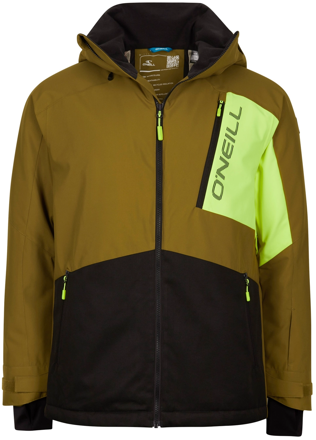 ONeill Ski Jas O'Neill Men Jigsaw Jacket Plantation Colour Block 3 ONeill Ski Jas O'Neill Men Jigsaw Jacket Plantation Colour Block
