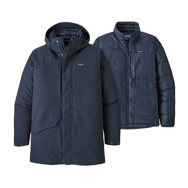 Jas Patagonia Men Tres 3 In 1 Parka New Navy 3 Jas Patagonia Men Tres 3 In 1 Parka New Navy