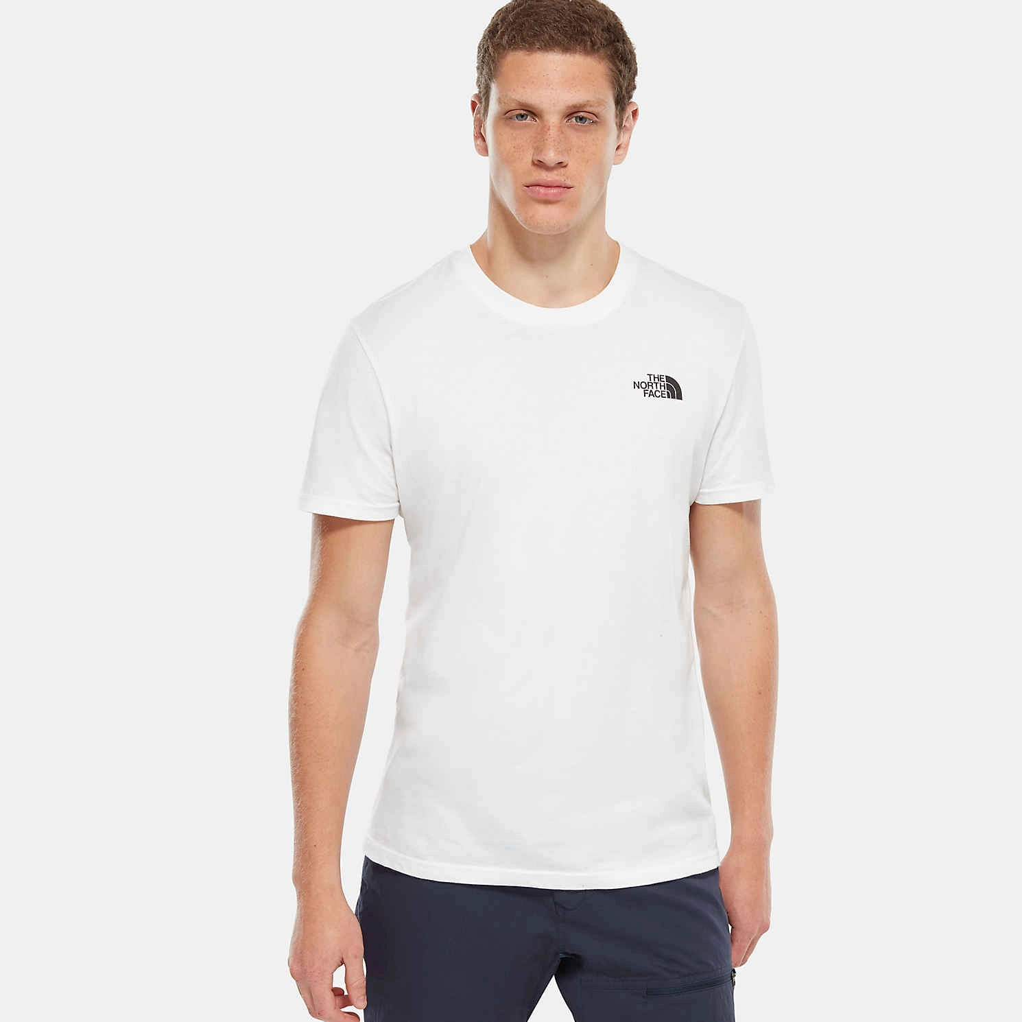 T-Shirt The North Face Men S S Simple Dome Tee TNF White 5 T-Shirt The North Face Men S S Simple Dome Tee TNF White - Afbeelding 3