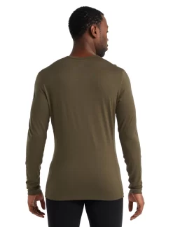 Longsleeve Icebreaker Men 200 Oasis LS Crewe Loden -ontdek een breed assortiment van outdoor kleding 3 104365069 2