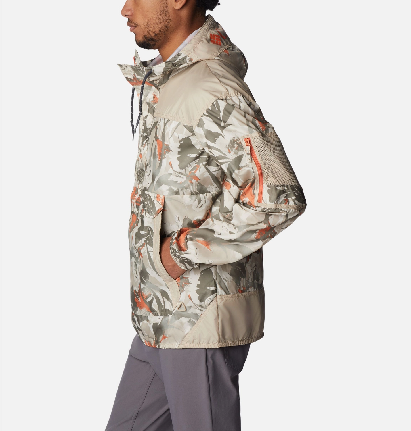Jas Columbia Men Challenger Windbreaker Anct Fssl Floricult 5 Jas Columbia Men Challenger Windbreaker Anct Fssl Floricult - Afbeelding 3