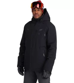 Ski Jas Spyder Men Leader Black -ontdek een breed assortiment van outdoor kleding 3 221026 001 1 master M
