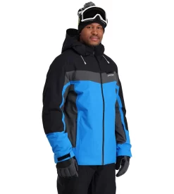 Ski Jas Spyder Men Seventy Eight Black Collegiate -ontdek een breed assortiment van outdoor kleding 3 221042 003 1 master M