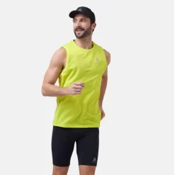 Sportshirt Odlo Men Crew Neck Essential Evening Primrose -ontdek een breed assortiment van outdoor kleding 3 313422 50071