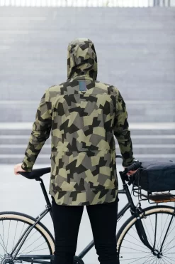 Regenjas Agu Men Urban Outdoor Pocket 2.5L Camo Print -ontdek een breed assortiment van outdoor kleding 3 430424 GROEN2