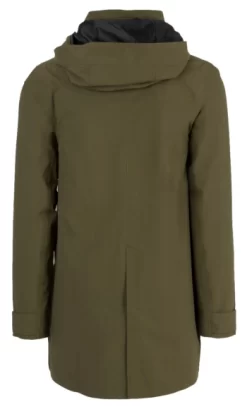 Regenjas AGU Men Urban Outdoor Long Parka Army Green -ontdek een breed assortiment van outdoor kleding 3 430426 a