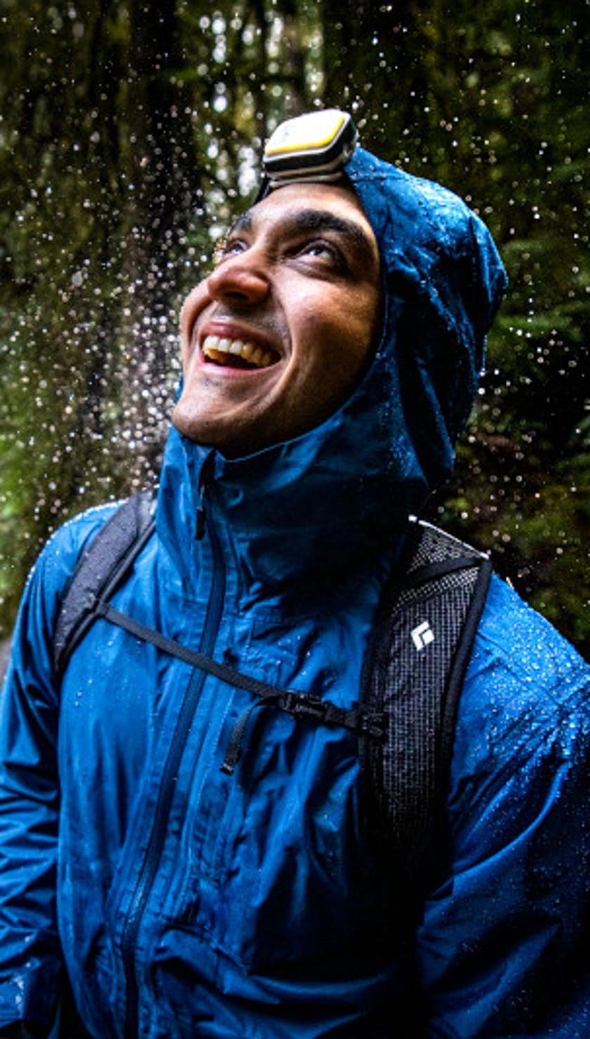 Jas Black Diamond Men Treeline Rain Shell Astral Blue 5 Jas Black Diamond Men Treeline Rain Shell Astral Blue - Afbeelding 3