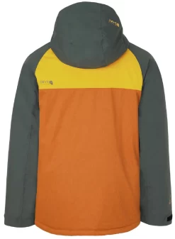 Ski Jas Protest Men Kingstong Umberorange -ontdek een breed assortiment van outdoor kleding 3 6710122 608 back