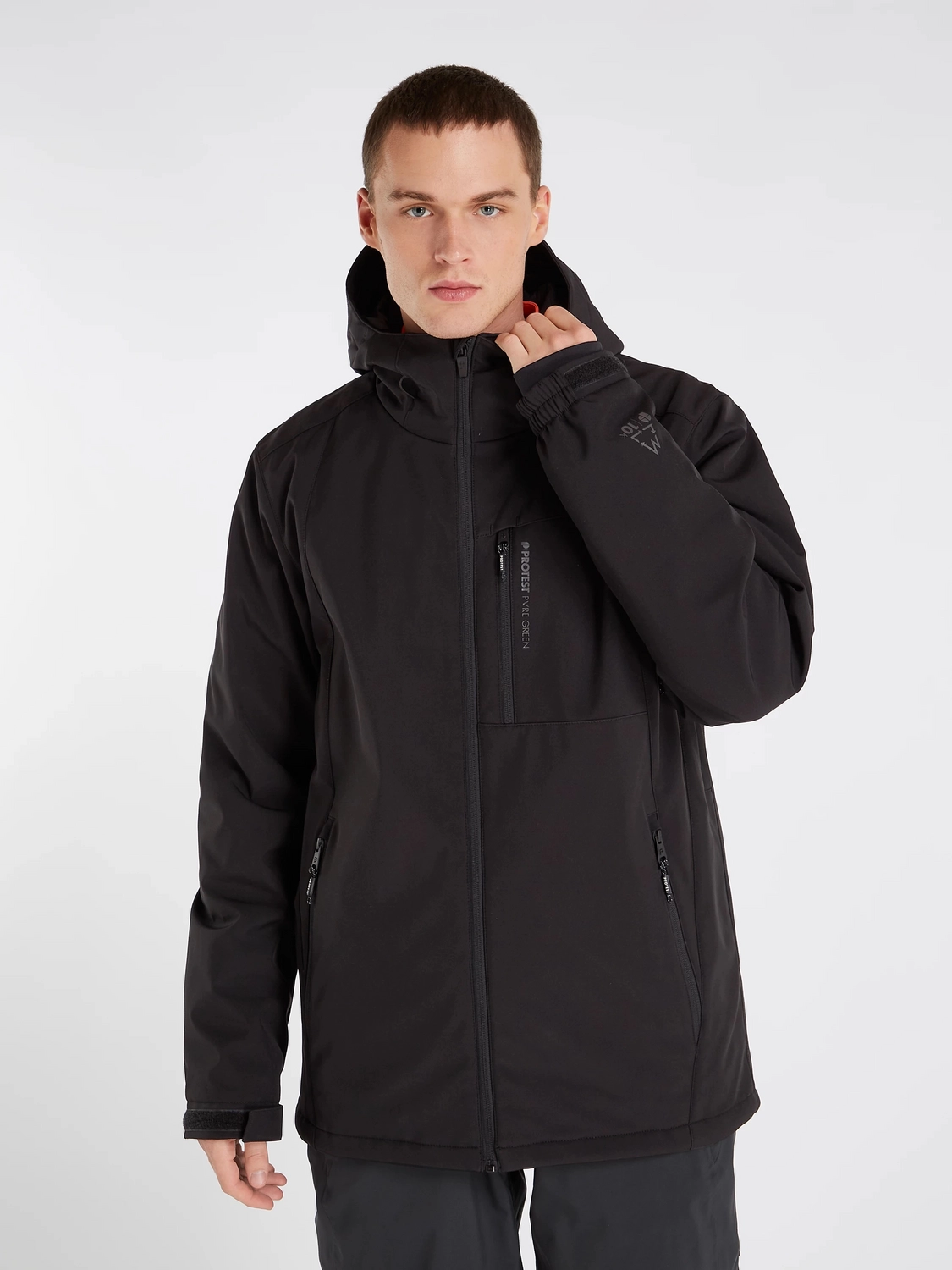 Ski Jas Protest Men Dustan True Black 5 Ski Jas Protest Men Dustan True Black - Afbeelding 3