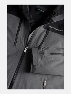 Ski Jas Peak Performance Men Balmaz Black -ontdek een breed assortiment van outdoor kleding 3 G54075165 050 detail1