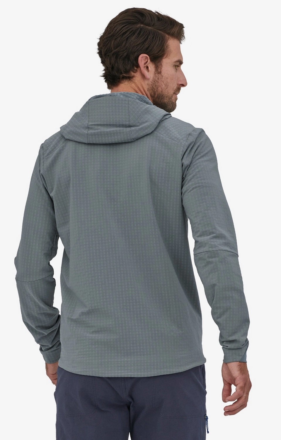 Jas Patagonia Men R1 TechFace Hoody Plume Grey 5 Jas Patagonia Men R1 TechFace Hoody Plume Grey - Afbeelding 3
