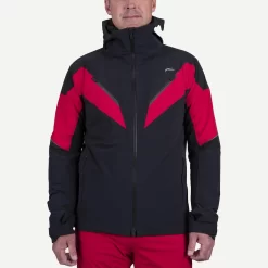 Ski Jas KJUS Men Force Black Carmine -ontdek een breed assortiment van outdoor kleding 3 K00045 K0004501 MF