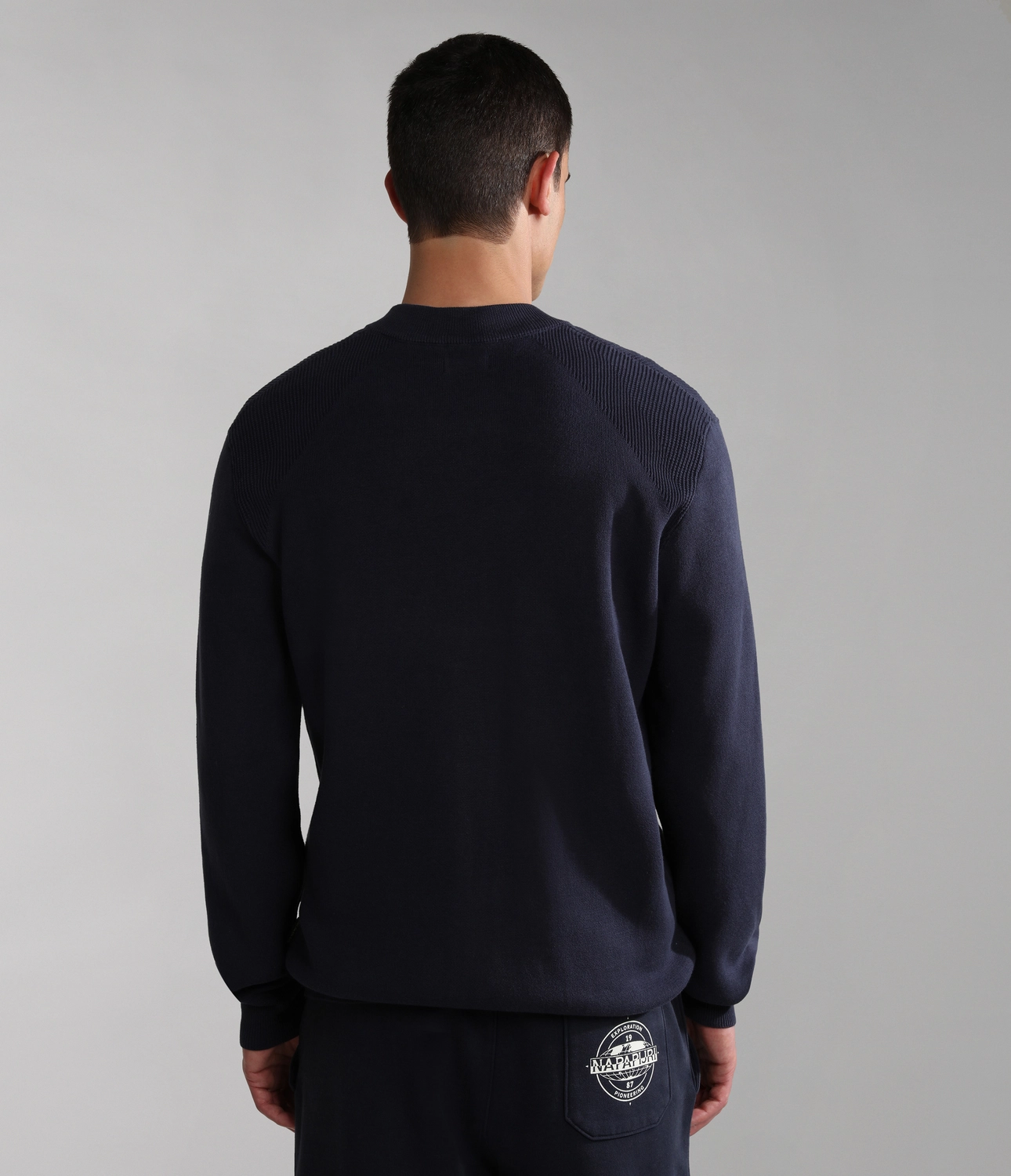 Vest Napapijri Men D-Lofoten F/Z Blu Marine 5 Vest Napapijri Men D-Lofoten F/Z Blu Marine - Afbeelding 3