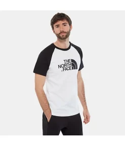 T-Shirt The North Face Men Raglan Easy Tee White Black 9 T-Shirt The North Face Men Raglan Easy Tee White Black -ontdek een breed assortiment van outdoor kleding 37FV LA9 hero2028129