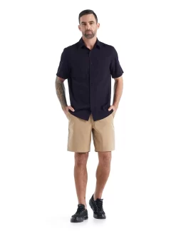 T-Shirt Icebreaker Men Steveston SS Shirt Midnight Navy -ontdek een breed assortiment van outdoor kleding 4 0A56EG401 3