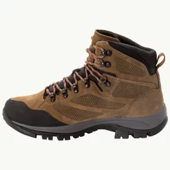 Wandelschoen Jack Wolfskin Men Rebellion Texapore Mid Brown Red -ontdek een breed assortiment van outdoor kleding 4 4051171 5346 04 f340 rebellion texapore mid m brown red 8