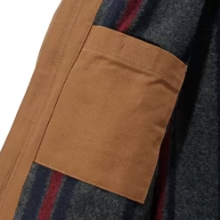 Jas Carhartt Men Duck Detroit Jacket Carhartt Brown -ontdek een breed assortiment van outdoor kleding 4 EU 103828 BRN AV1