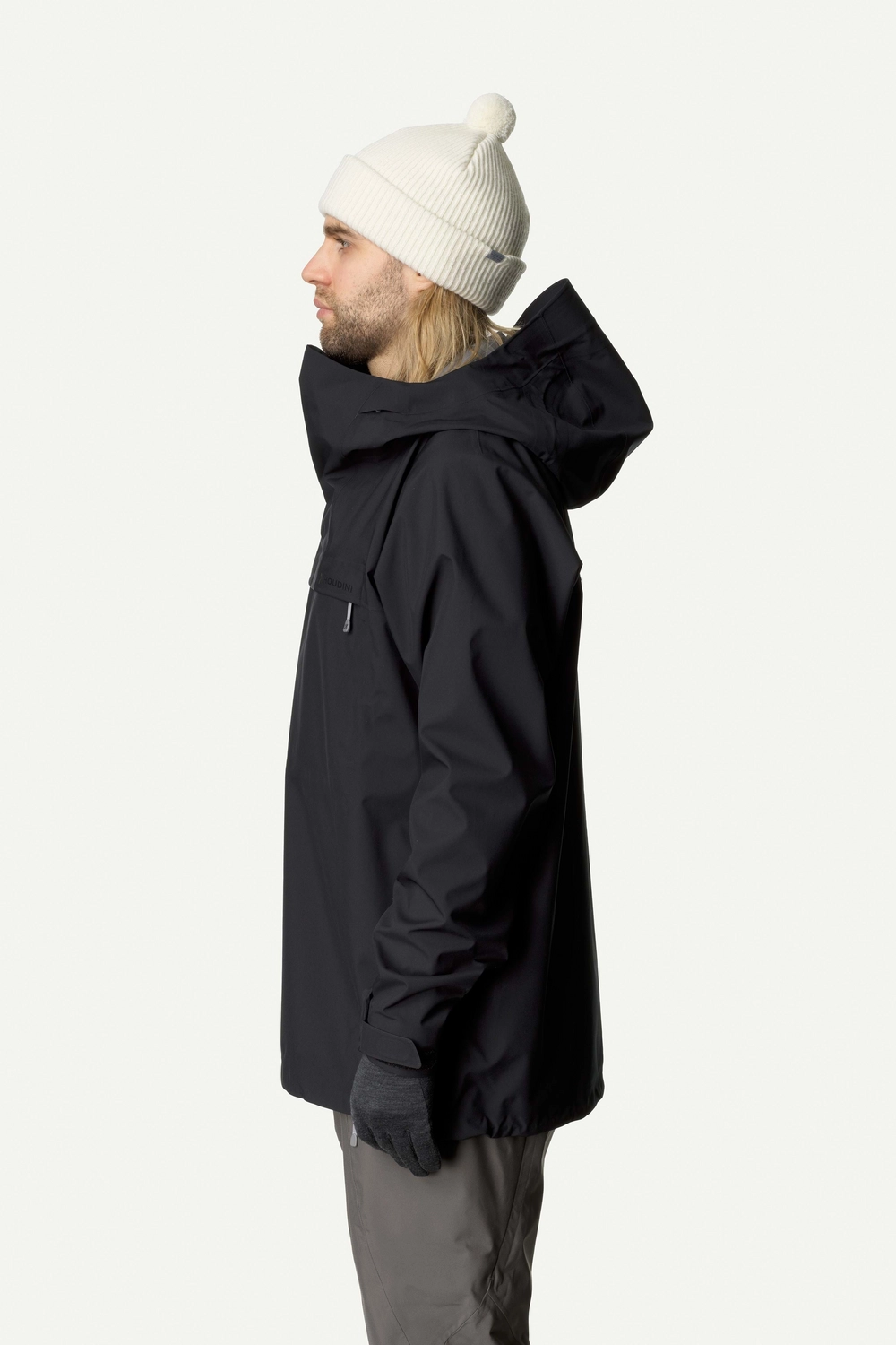 Jas Houdini Men Shelter Anorak True Black 6 Jas Houdini Men Shelter Anorak True Black - Afbeelding 4