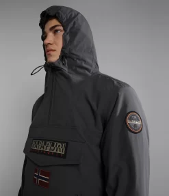 Jas Napapijri Men Rainforest Summer Pocket 3 Dark Grey Solid 13 Jas Napapijri Men Rainforest Summer Pocket 3 Dark Grey Solid -ontdek een breed assortiment van outdoor kleding 4 NA4G7CH98 ALT3