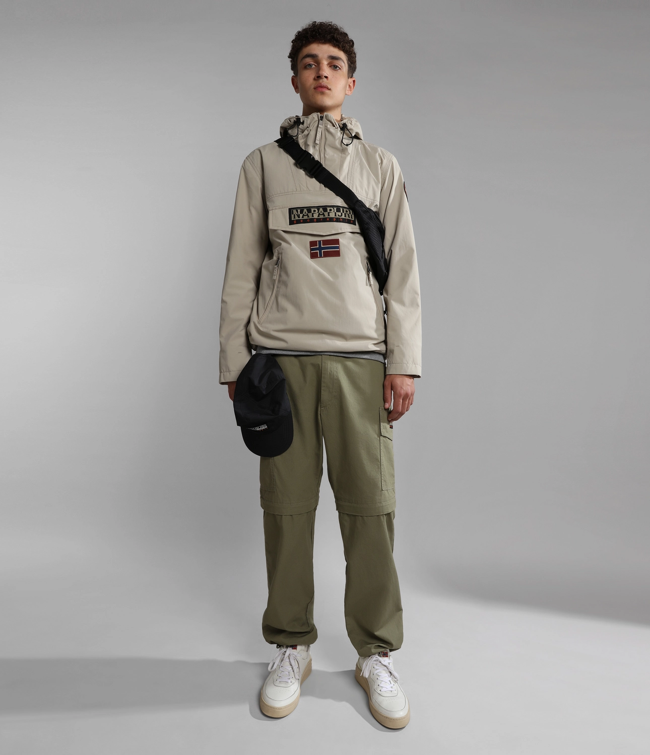 Jas Napapijri Men Rainforest Summer Pocket 3 Humus Beige 4 Jas Napapijri Men Rainforest Summer Pocket 3 Humus Beige - Afbeelding 2