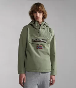 Jas Napapijri Men Rainforest Summer 3 Green Lichen -ontdek een breed assortiment van outdoor kleding 4 NA4G7DGAE HERO