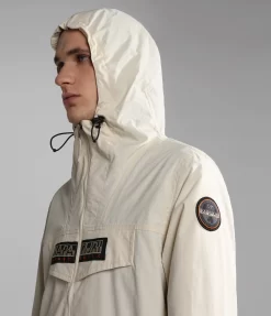 Jas Napapijri Men Rainforest Summer Open Whitecap Gray -ontdek een breed assortiment van outdoor kleding 4 NA4H2ONS5 ALT4