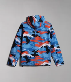 Jas Napapijri Men Rainforest Summer OP AOP Macrovulcan Fal -ontdek een breed assortiment van outdoor kleding 4 NA4H2PFAL ALT14