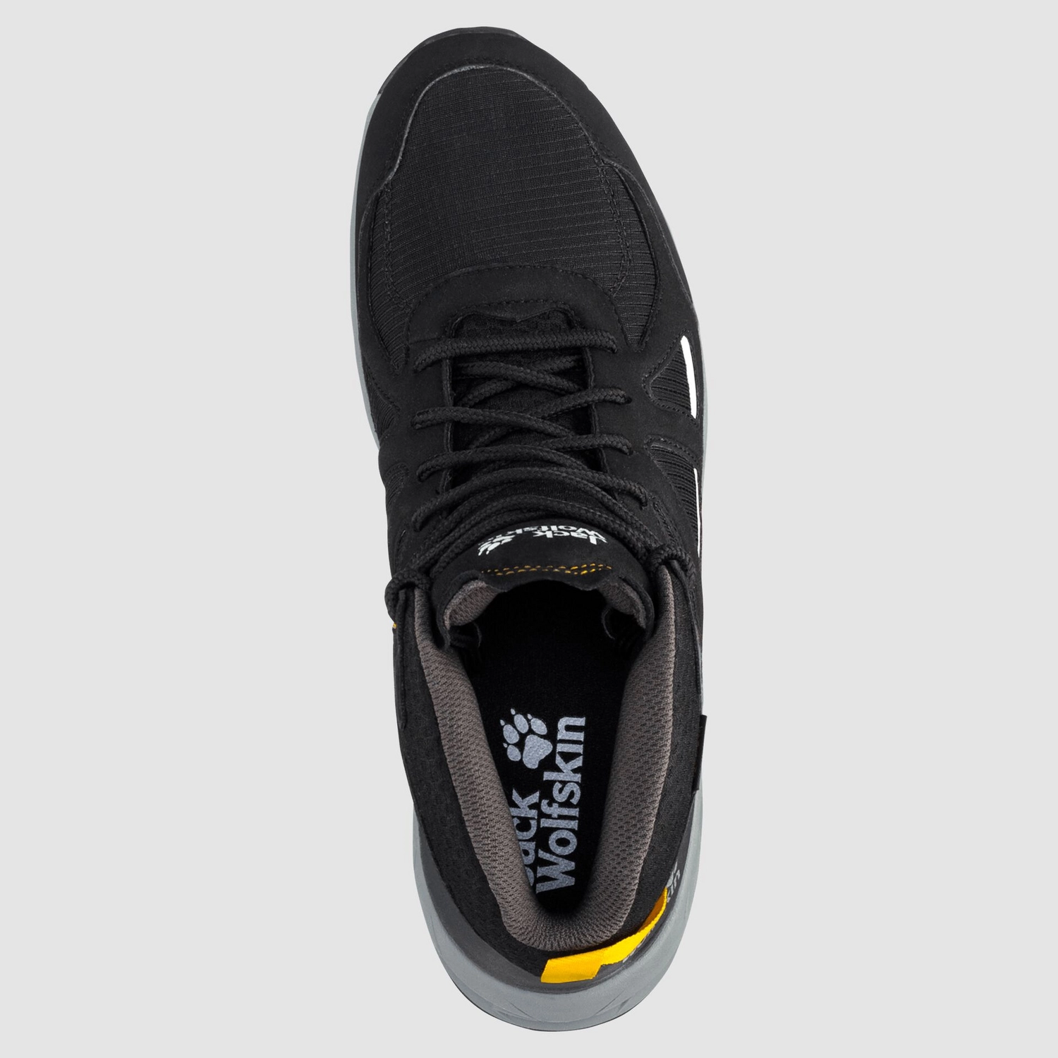 Wandelschoen Jack Wolfskin Men Woodland 2 Texapore Mid Black Burly Yellow XT 7 Wandelschoen Jack Wolfskin Men Woodland 2 Texapore Mid Black Burly Yellow XT - Afbeelding 5