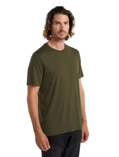 T-Shirt Icebreaker Men Tech Lite II SS Tee Loden 11 T-Shirt Icebreaker Men Tech Lite II SS Tee Loden -ontdek een breed assortiment van outdoor kleding 5 0A59IY069 4