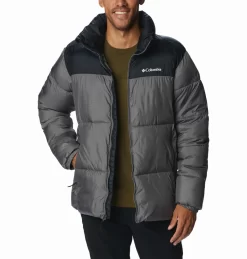 Jas Men Columbia Puffect II Jacket City Grey Black -ontdek een breed assortiment van outdoor kleding 5 2025821 023 a4