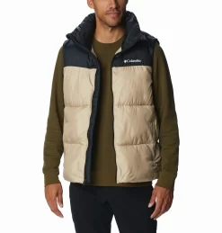 Bodywarmer Men Columbia Puffect II Vest Ancient Fossil -ontdek een breed assortiment van outdoor kleding 5 2025831 271 a4