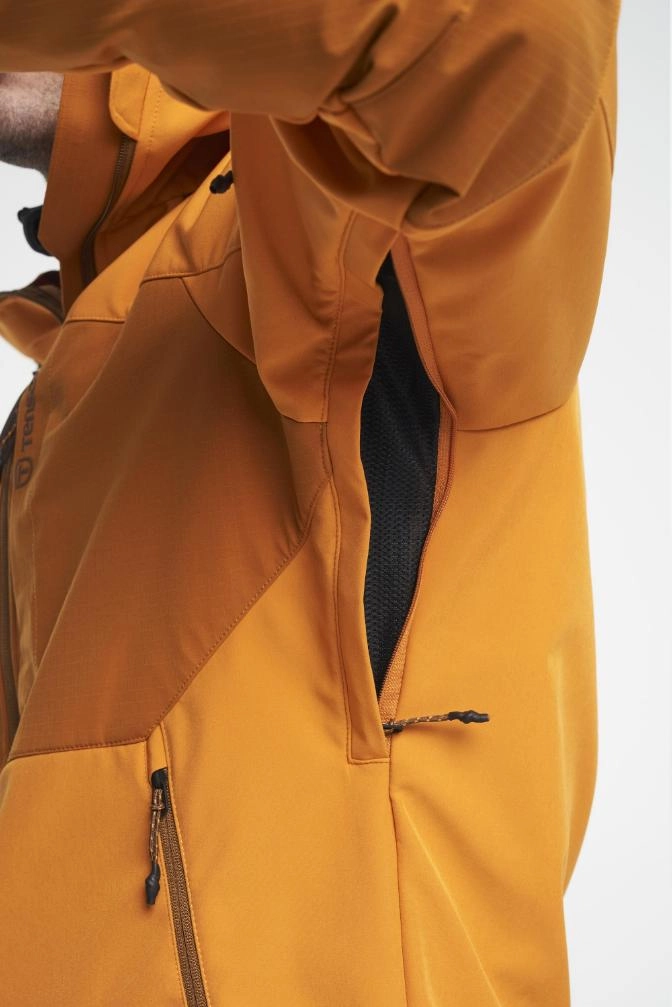 Jas Tenson Men Himalaya Softshell Dark Orange 7 Jas Tenson Men Himalaya Softshell Dark Orange - Afbeelding 5