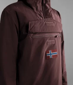 Jas Napapijri Men Rainforest Winter 3 Burgundy Fudge -ontdek een breed assortiment van outdoor kleding 5 NA4GMCRE7 ALT5