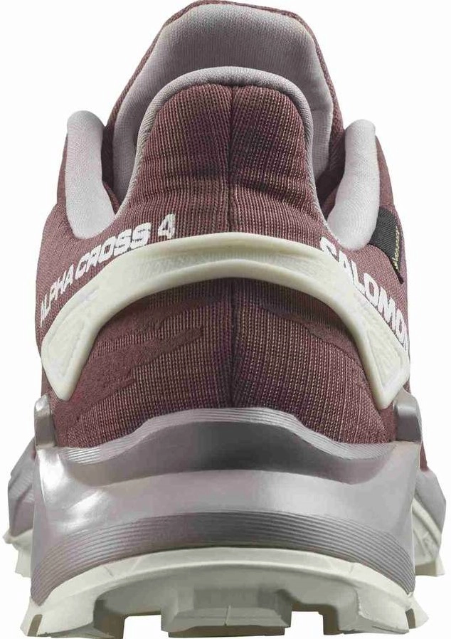 Trailrunning Schoen Salomon Women Alphacross 4 GTX Wild Ginger Ashes Of Roses White 7 Trailrunning Schoen Salomon Women Alphacross 4 GTX Wild Ginger Ashes Of Roses White - Afbeelding 5