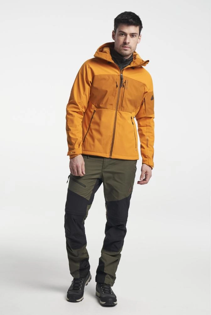 Jas Tenson Men Himalaya Softshell Dark Orange 8 Jas Tenson Men Himalaya Softshell Dark Orange - Afbeelding 6