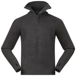 Trui Bergans Men Ulriken Jumper Solid Dark Grey