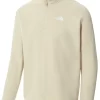 Trui The North Face Men 100 Glacier 1/4 Zip Gravel -ontdek een breed assortiment van outdoor kleding 5IHP3X4 1